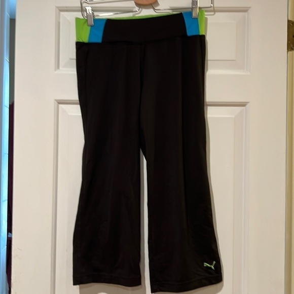 Puma Cropped Athletic Pants - Picture 1 of 6